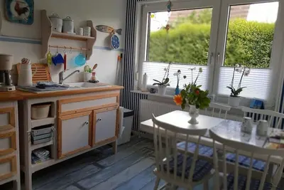 Image de Appartement 'An Der Nordsee' avec terrasse privée, jardin commun et Wi-Fi
