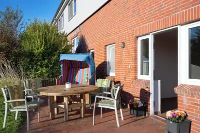 Image de Appartement 'Ferienwohnung Nordseedeich 1' avec jardin partagé, balcon et Wi-Fi
