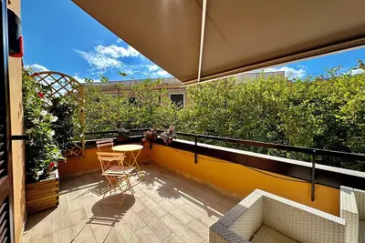 Image de Like a small villa in Rome, independent with terrace and small private garden.