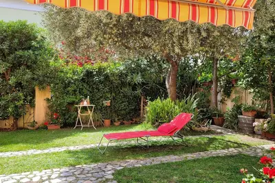 House with private garden