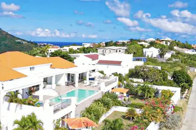 Image de Villa moderne située en partie hollandaise de l’île de St Martin Tamarind Hill