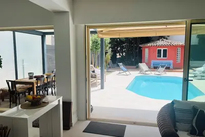 Villa de charme avec piscine à 5' des plages de la Croisette