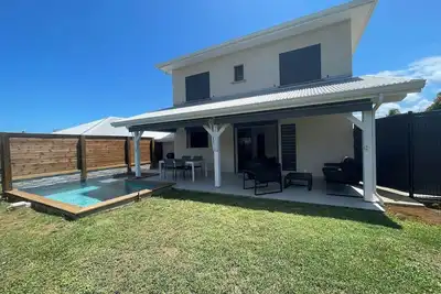 Image de Villa Kanisi 2 (3 chambres /6 pers) au centre de l'ile, classée 4 étoiles