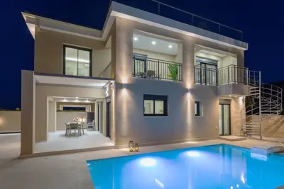 Image de Maison de campagne \"Dimitris\" avec vue sur la mer, Wi-Fi et climatisation