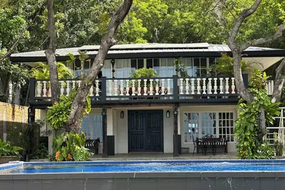 6-Bedroom Beachfront Villa with Private Pool