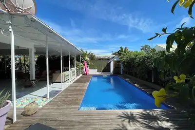 Image de Adorable villa Les Frégates 8p avec piscine Marina et lagon