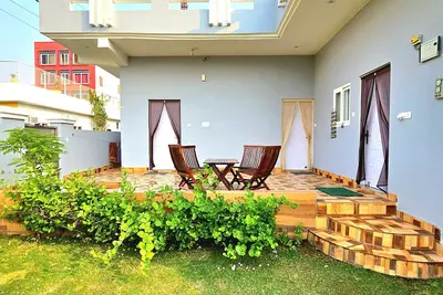 Image de Private Garden Villa by Ganges. 2bk with beautiful Garden/Kitchen/Wi-Fi/Parking