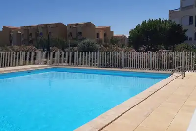 Image de Studio Loggia avec Piscine, 4 Pers. , Port Leucate, Parking