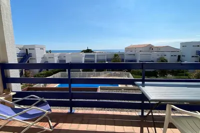 Image de T2 Cabine à Port Leucate, piscine, parking, proche plage