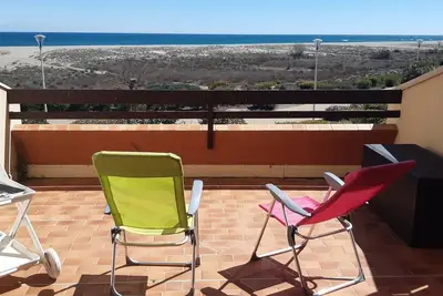 Image de Studio Cabine 4 Pers. Face Mer avec Parking - Port Leucate