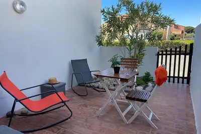 Image de Charmant T3 de plain pied, 4/5 pers, proche plage, parking privé, animaux Ok