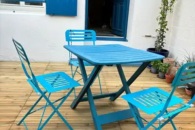 Image de Maison de ville T3 La Palme - Les volets bleus