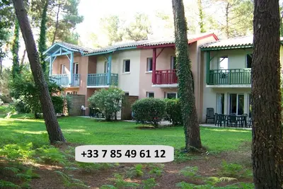 Image de Maison de vacances Soustons pour 1 - 6 personnes avec 2 chambres à coucher - Maison mitoyenne