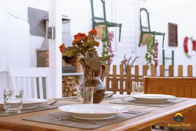 Image de Renovated rural house with fireplace and swimming pool, close to hiking trails and reservoir.