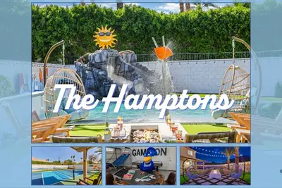 Pickleball, Massive pool&slide Game Rm