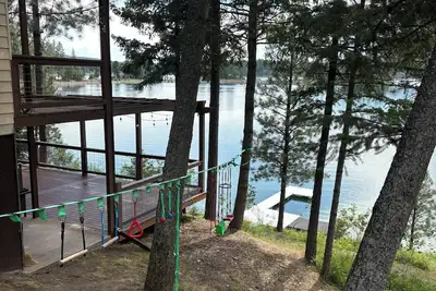Image de Lakefront cabin 6-bedroom-Echo Lake Bigfork- Private dock- Sleeps 14