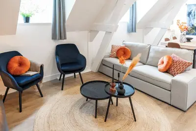 Havre urbain paisible : appartement 2 chambres avec Wi-Fi