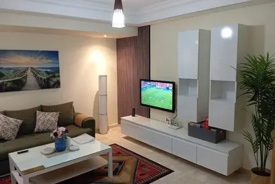 Large luxury apartment with high quality furnishings and large swimming pool