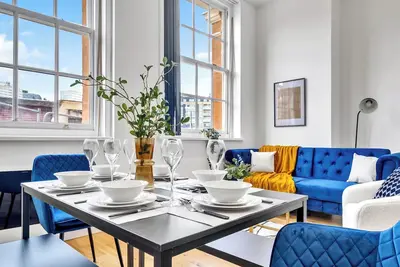 Image de Luxury 2 Bed Apartment in Jewellery Quarter | Sleeps 6
