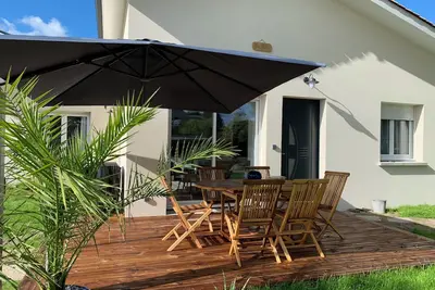 Image de Villa Pointe Blanche : Lac, Forêt, océan. Classée 4*