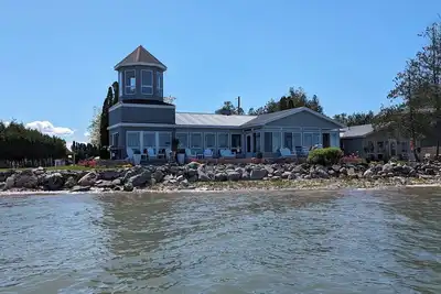 Image de Charming cottage with amazing views St Mary's River in De TourVillage