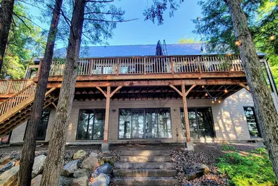 Image de Loon Lookout: Modern Lakefront Cottage on 22 Acres – Seguin Summer Escape