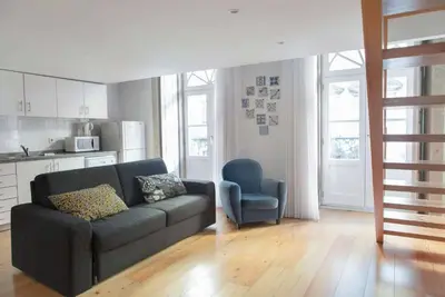 Image de Loft avec 2 lits doubles, un canapé-lit et 2 salles de bains