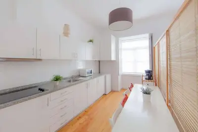 Image de Appartement d'une chambre à coucher avec un canapé-lit