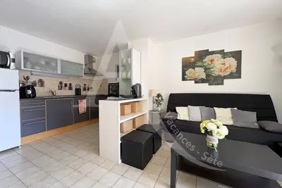 Image de Quartier villeroy avec vue marina, capacité 4 personnes