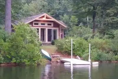 Finnish Cabin with Sauna on Lake Monomonac