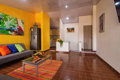Image de Magical and colorful 2-bedroom apartment inside the walled city of cartagena