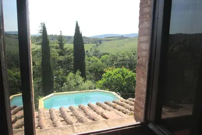 Image de Villa en Toscane avec Piscine et Oliviers