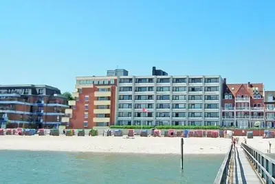 Image de Ferienwohnung mit Meerblick im Haus Irma Direkt am Strand und auf der Promenade
