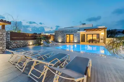 Image de Luxury Villa with Private Swimming Pool, Bbq, playground, 5 min. from Prasonisi!