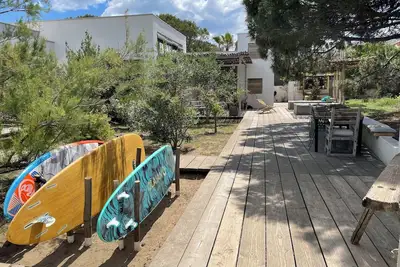 Villa sur la plage pour vos vacances les pieds dans l'eau