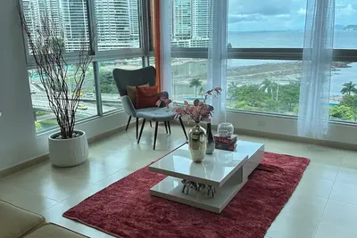 Spectacular view with your modern 2 bedroom 2 bath apartment. Laundry included