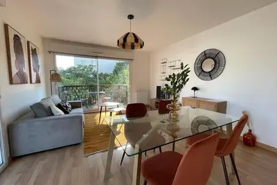 Image de Charmant T3 avec balcon et jardin