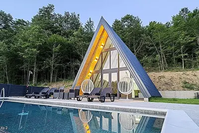 Image de Charming 2-bedroom villa on the wood edge and river Una with WiFi, Ac