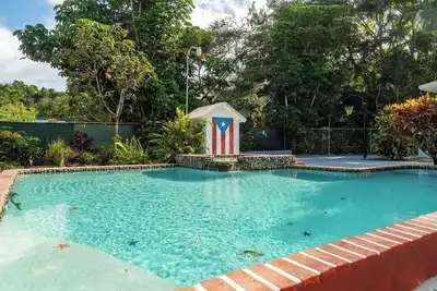 Image de Family House w. Pool, Parking & Basketball Court! In Rainforest! 10 min to beach!