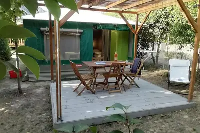 Image de Bungalow toilé (2 chambres, 21m²) 4 personnes