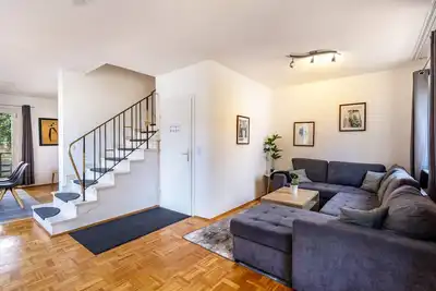 Image de Appartement 'Fewo Zentral' avec terrasse privée