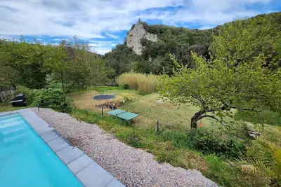 Image de Villa avec piscine et riviére privée - Olargues - Gorges d'Héric