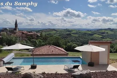 Image de Gite Tt Confort Proche Millau / Roquefort Vue Panoramique Piscine Chauffee
