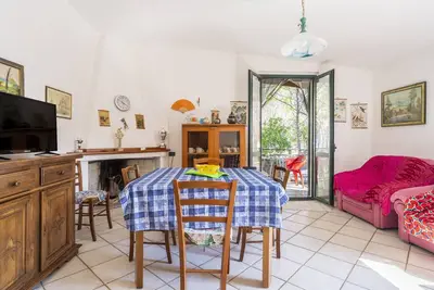 Image de Maison de vacances 'Su Entu A Mari Museddu' avec vue sur la mer, jardin partagé et Wi-Fi