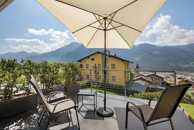 Image de Appartement \"Robert\" avec vue sur les montagnes, balcon et Wi-Fi