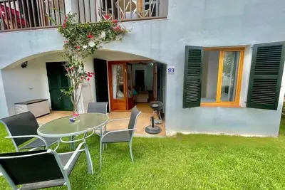 Llevant - Ground floor apartment with pool