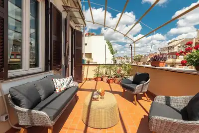 Image de Elegant 2-Bed, Terraces Charming Coppedè District