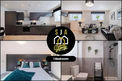 Image de Appartement-Prestige-Salle de bain privée séparée-Vue ville