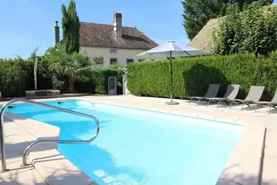Image de Charming 5-bedroom B&B in serene Corberon near beaune with Ac, WiFi, Pool