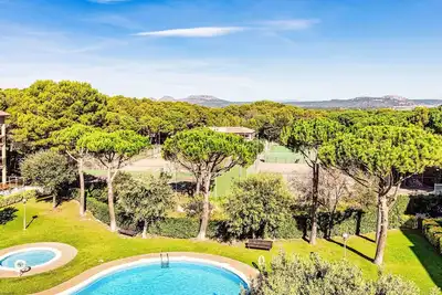 Image de Joli appartement pour 7 personnes avec piscine, climatisation, Wifi, Tv et terrasse